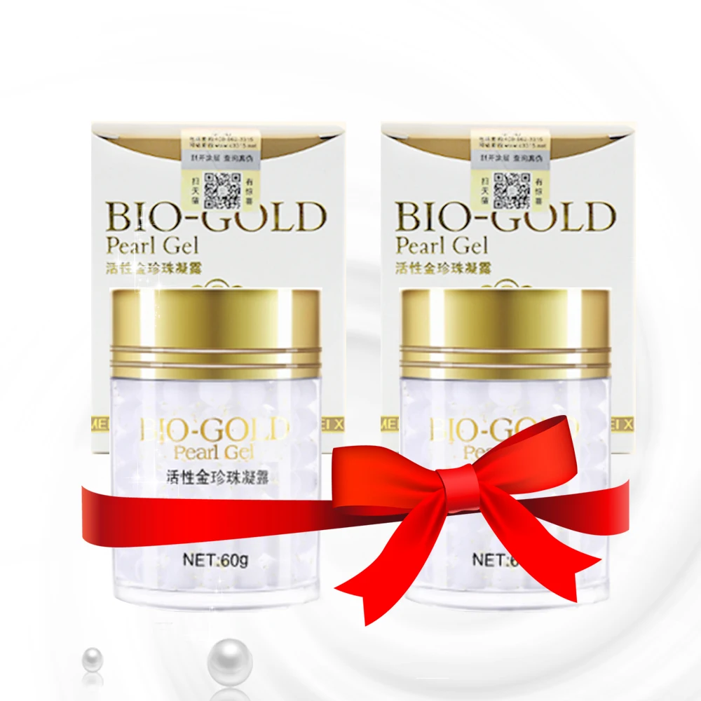 XISHIMEI 2 коробки новый биозолотистый жемчужный гель для лица дневной крем
