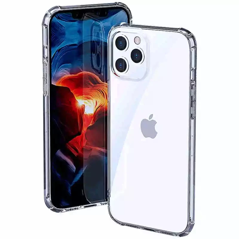 

Thin Clear Case For iPhone 12 Mini 11 Pro X XS Max XR Luxury Transparent Shockproof Silicone For iPhone SE 2020 7 8 6S Plus Case