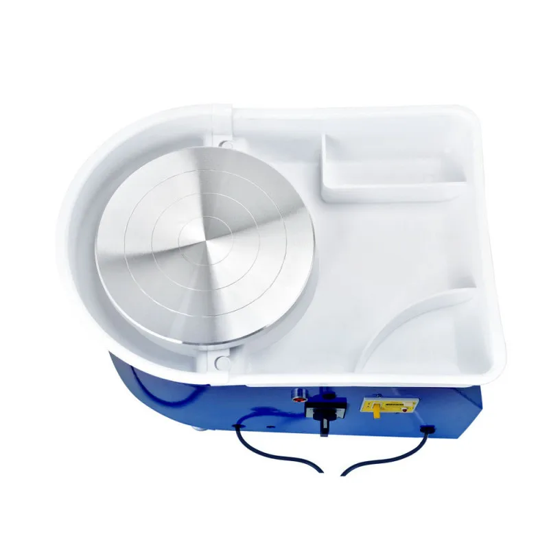 

25CM 350W Electric Pottery Wheel Machine Ceramic Work Clay Art Craft Low Noise Independent Pedal Ceramics Machine Pottery Wheels