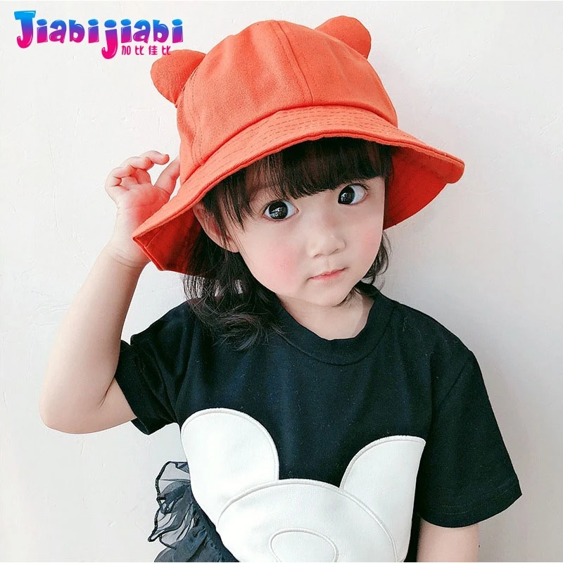 Детская Панама весенне Осенняя шапка для мальчиков и девочек Корейская