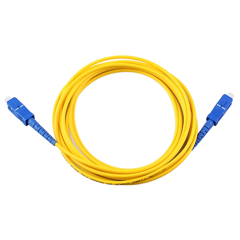 

10M SC to SC Fiber Patch Cord Jumper Cable SM Simplex Single Mode Optic For Network