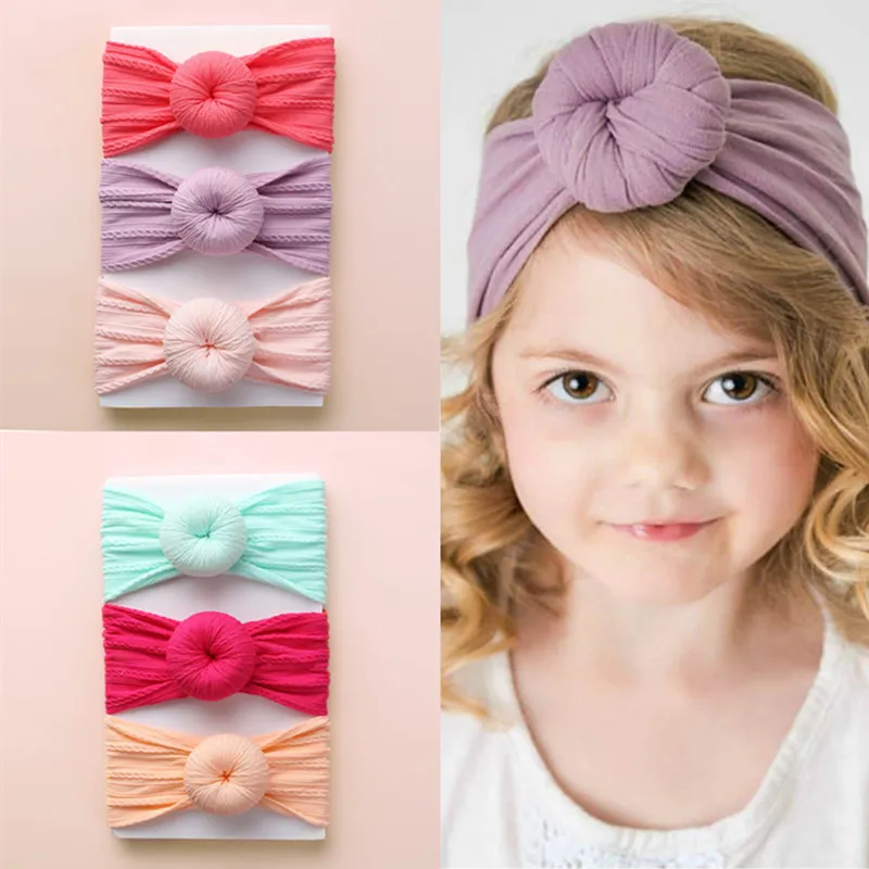 

Baby Headband Newborn Girl Headbands Infant Turban Toddler Hair Accessories Nylon Cotton Headwrap Hair Band Cute Kwaii Soft