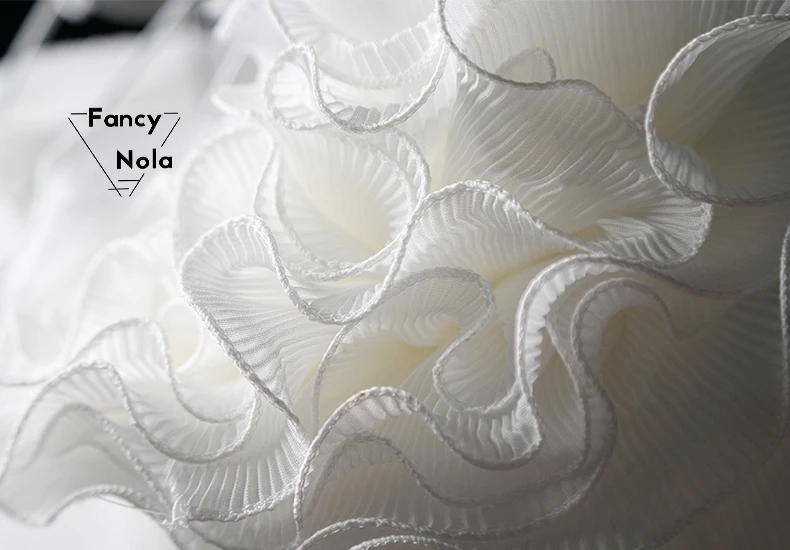 Белое/черное плиссированное платье с объемной волнистой текстурой кружевные