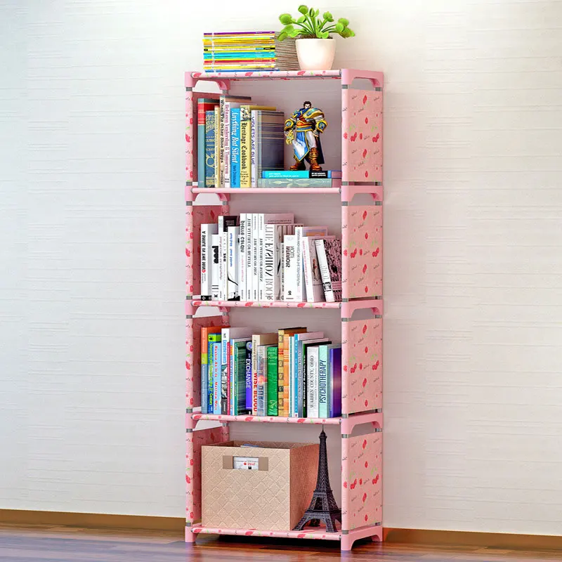 COSTWAY книжная полка для хранения книг детская книжная стойка книжный шкаф для домашней мебели Boekenkast Librero estanteria kitaplik - Цвет: 01