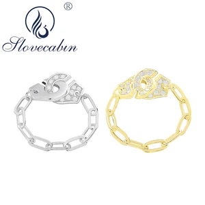 Мужские и женские кольца с вырезом, на серебряной цепочке