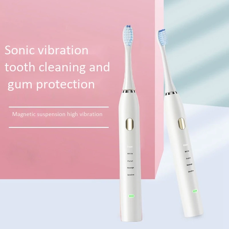 

Electric Toothbrush Sonic Tooth Brush Ultrasonic Brush Teeth Whitening Teethbrush Children's & Adults Toothbrushs