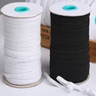 5 ярдовпартия эластичные ленты 3 мм 6 мм Широкие Эластичные резиновые ленты для брюки, Одежда DIY для домашнего шитья аксессуары для одежды