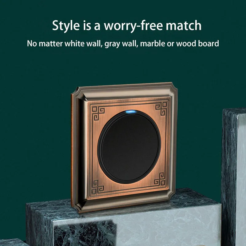 Кнопочный переключатель 1-4 клавиши двухсторонний из алюминиевого сплава с