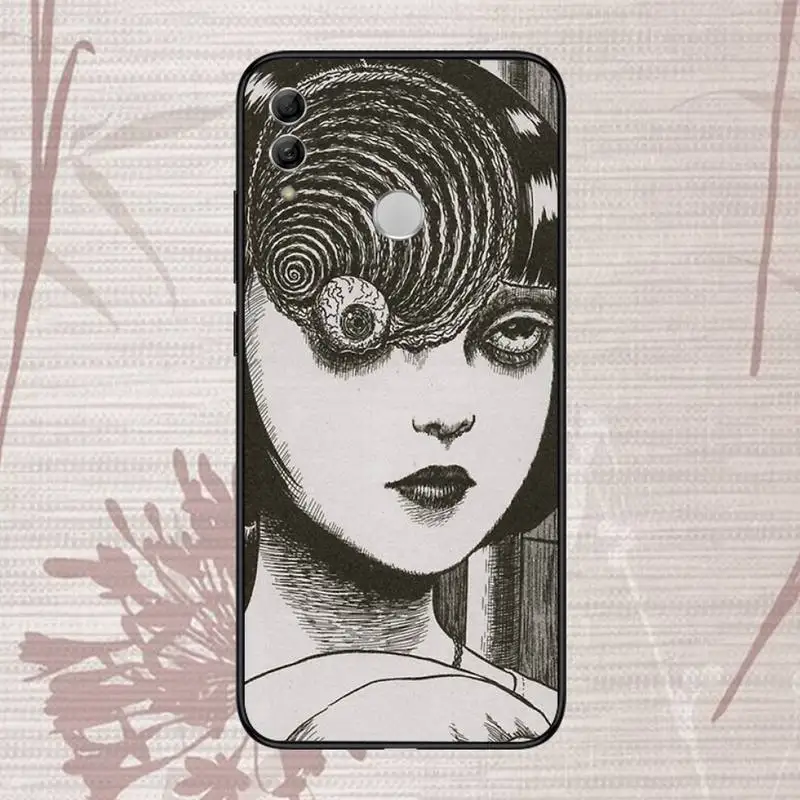 

junji ito Phone Case For Huawei Honor 7C 7A 8X 8A 9 10 10i Lite 20 NOVA 3i 3e