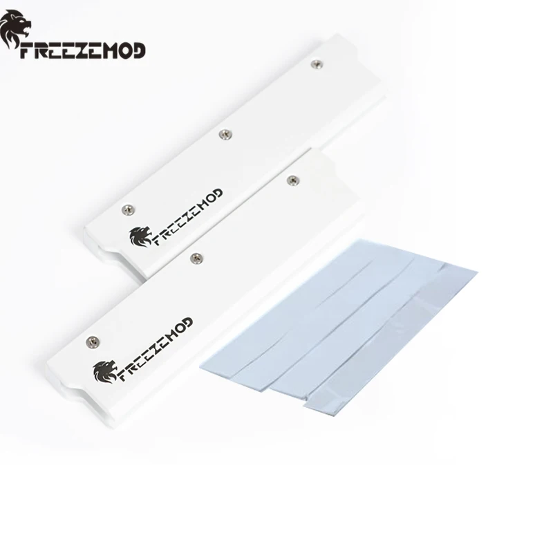 

FREEZEMOD 2 Pcs memory vest wide narrow version frosted surface For computer water cooling RAM