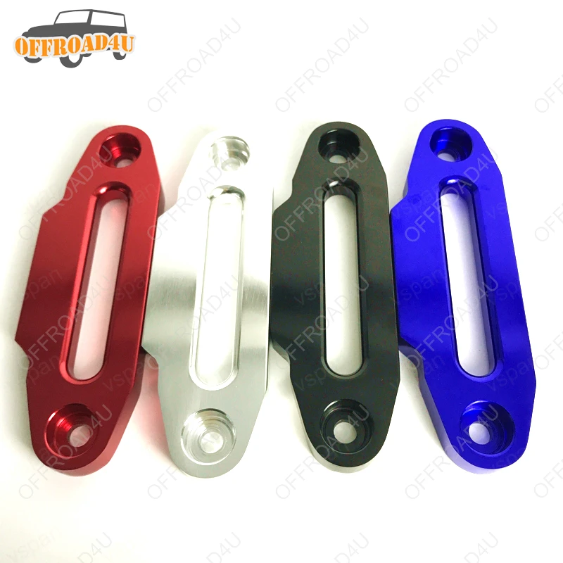 

4500LBS Universal Hawse Fairlead for Winch Synthetic/Dyneema Rope Aluminium Winch Hawse Fairlead For ATV UTV Offroad Accessories