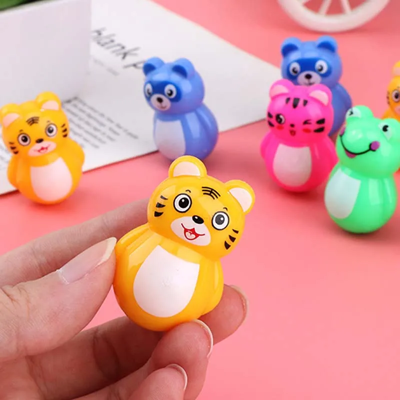24 шт. волшебная игрушка Мини Тигр тумблер тигр лягушка медведь кошка подарок для