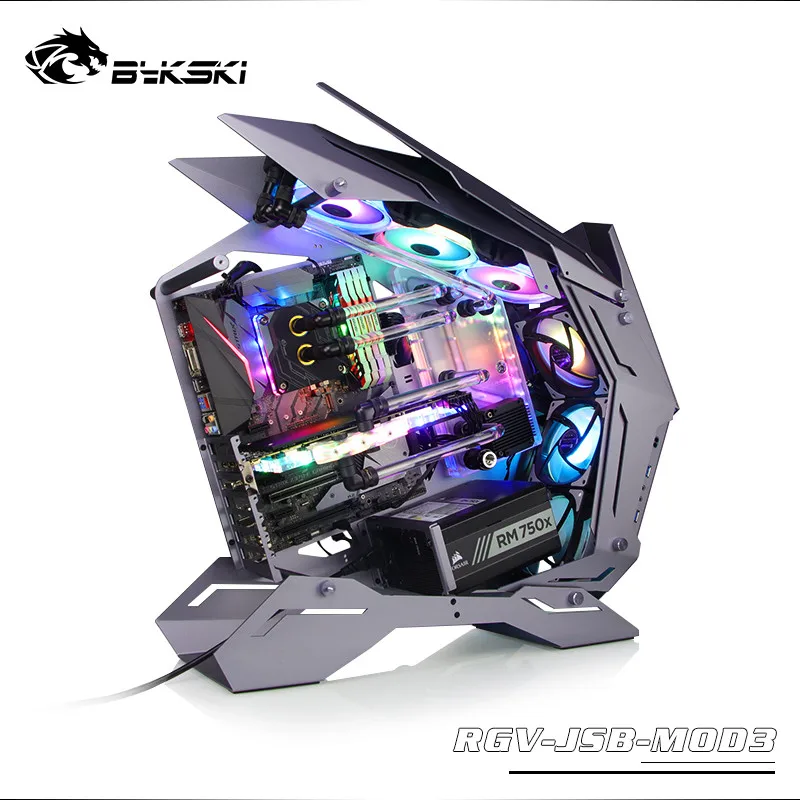 Bykski акриловая водная доска корпус для охлаждения решение использовать 5 В D RGB/12 RGB