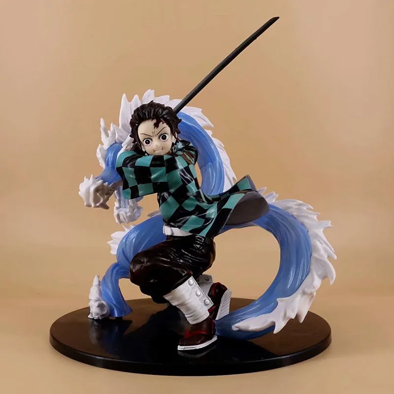 

Anime Scale Painted Figure Demon Slayer Kimetsu No Yaiba Dragon Battle Ver. Kamado Tanjirou Action PVC Figure Toy Brinquedos 1/6
