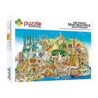 5238cm wooden puzzles for adults beautiful landscape best puzzle children theme puzzle adult gift jig for kid toy holiday gift