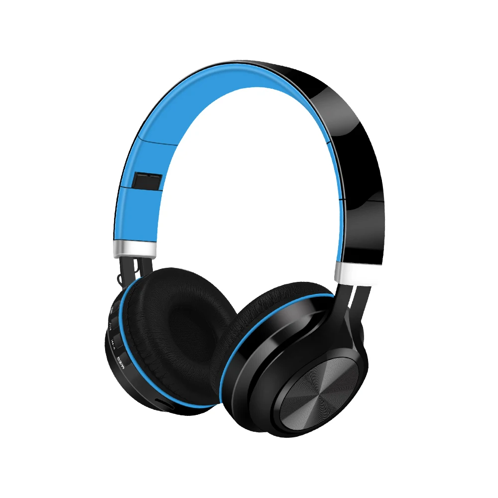 Беспроводные наушники Bluetooth 5,0, Hi-Fi, стерео гарнитура, складная, портативная, регулируемая, поддерживает TF карту, HD вызов для музыкальной игры
