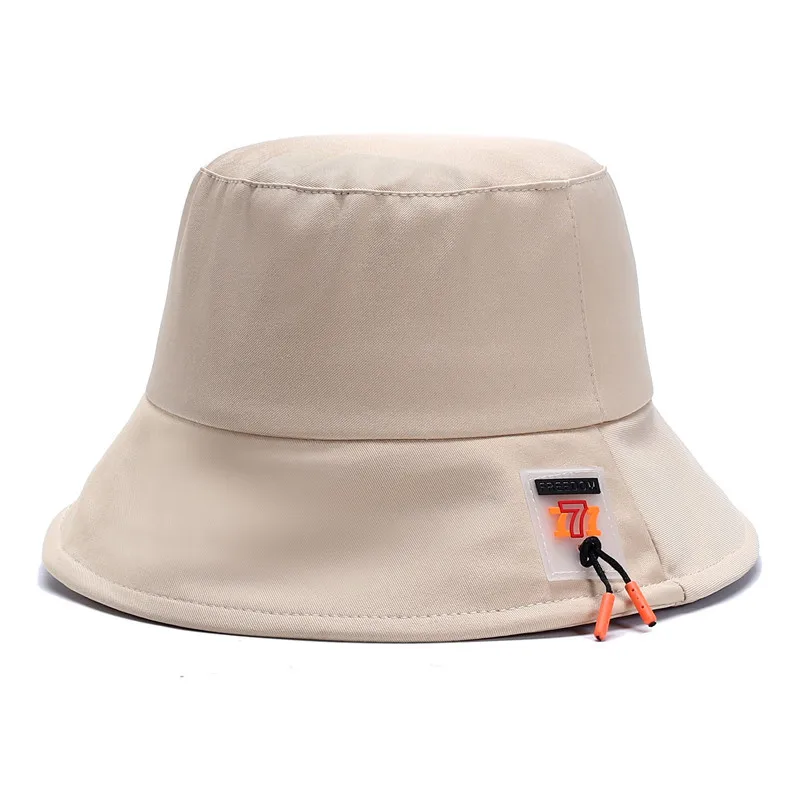 

New Panama Bucket Hat Men Women Summer Bucket Cap Unisex Cotton Cool Fishing Hats Sun Summer Sunscreen Fisherman Hip Hop Caps