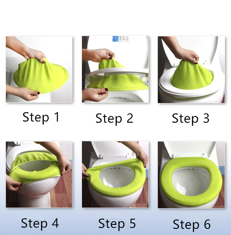 

Warm Soft Washable Toilet Seat Cover Mat for Home Decor Closestool Mat Seat Case Toilet Lid Cover Accessories