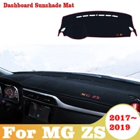 for mg zs ev 2017 2018 2019 2020 2021 2022 car dashboard covers instrument platform mat shade cushion pad carpets accessories