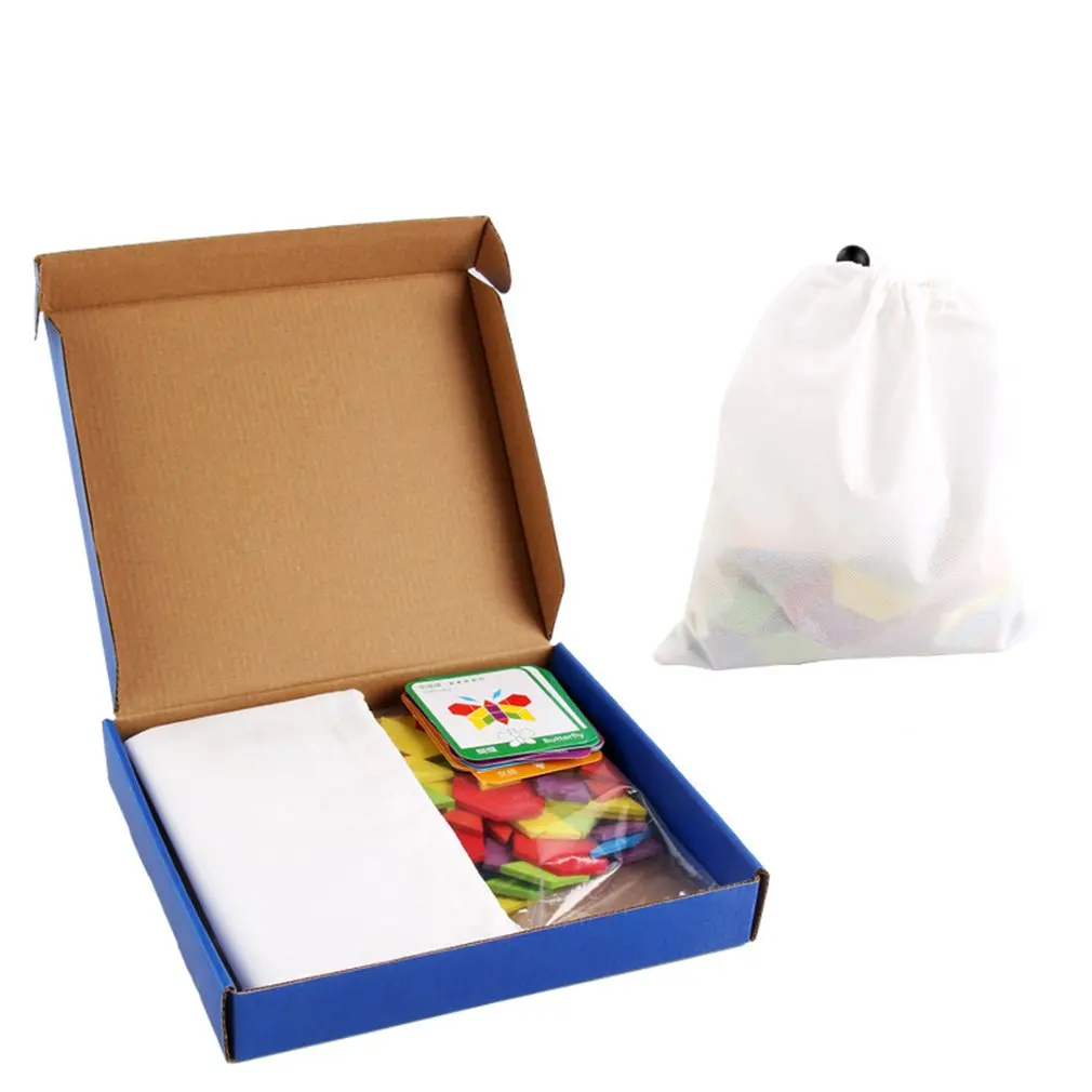 155Pcs Set Of Colorful Wooden Puzzle Board Baby Montessori Educational Toys For Kids Learning Development Toy