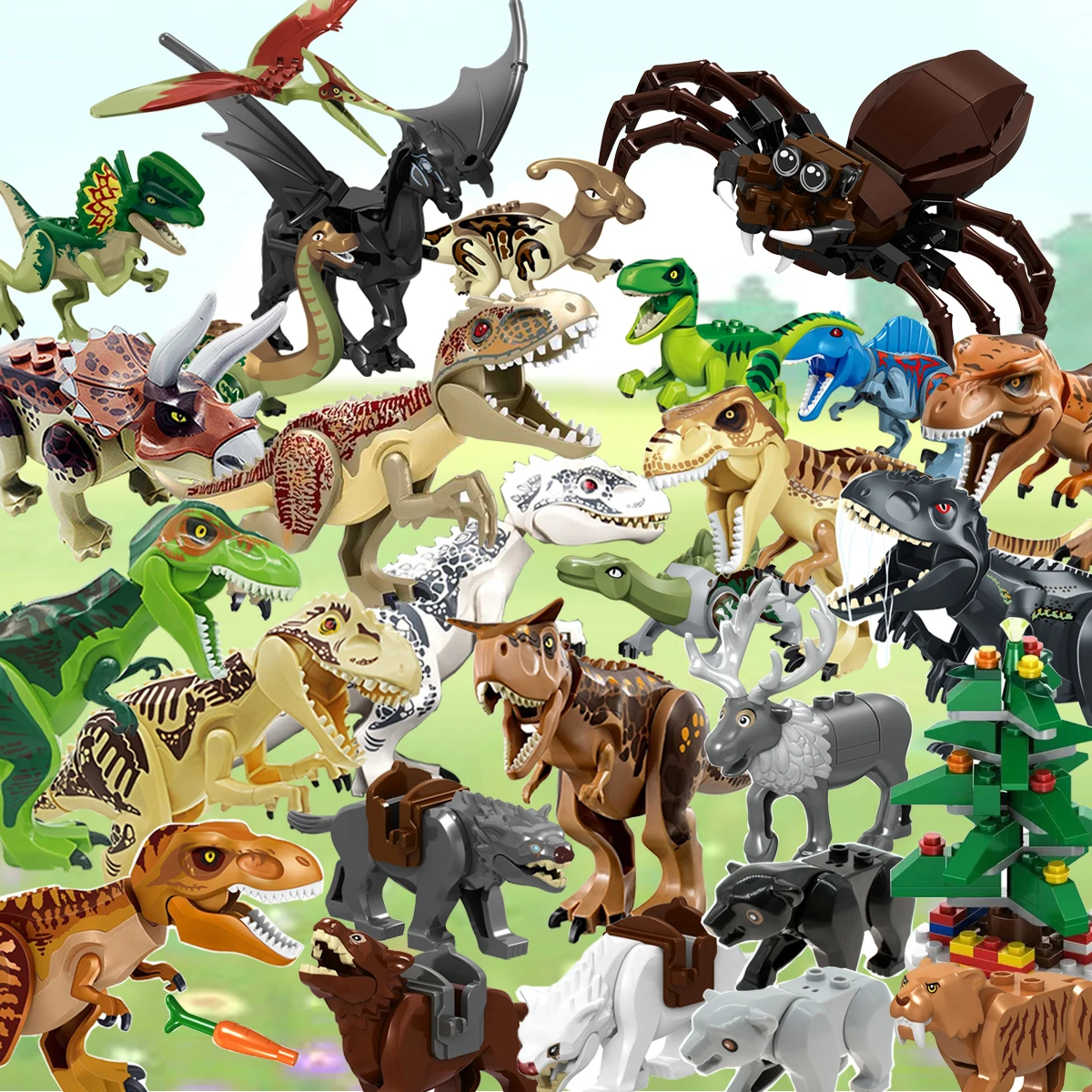 &quotМир Юрского периода&quot Мир динозавров 2 парка цифры брутальные Raptor Набор