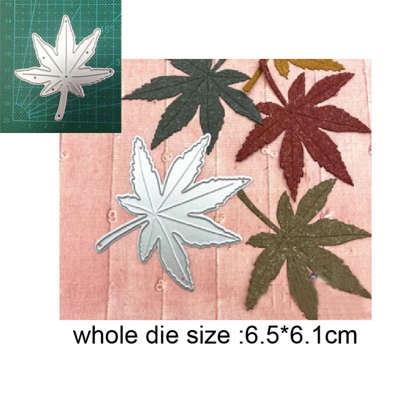 

Maple Leaf dies New 2021 Metal Cutting Dies for DIY Scrapbooking Paper and Card Making Decorative Embossing Dies Craft dies