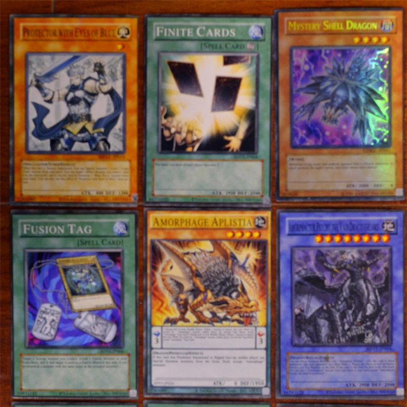 41 шт./компл. Yu Gi Oh игры не повторяющие английские карточки игровая коллекция карт