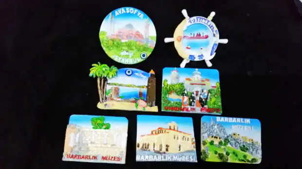 Турция Айя хагия София аясофия Смола магнитная наклейка Мемориал креативный