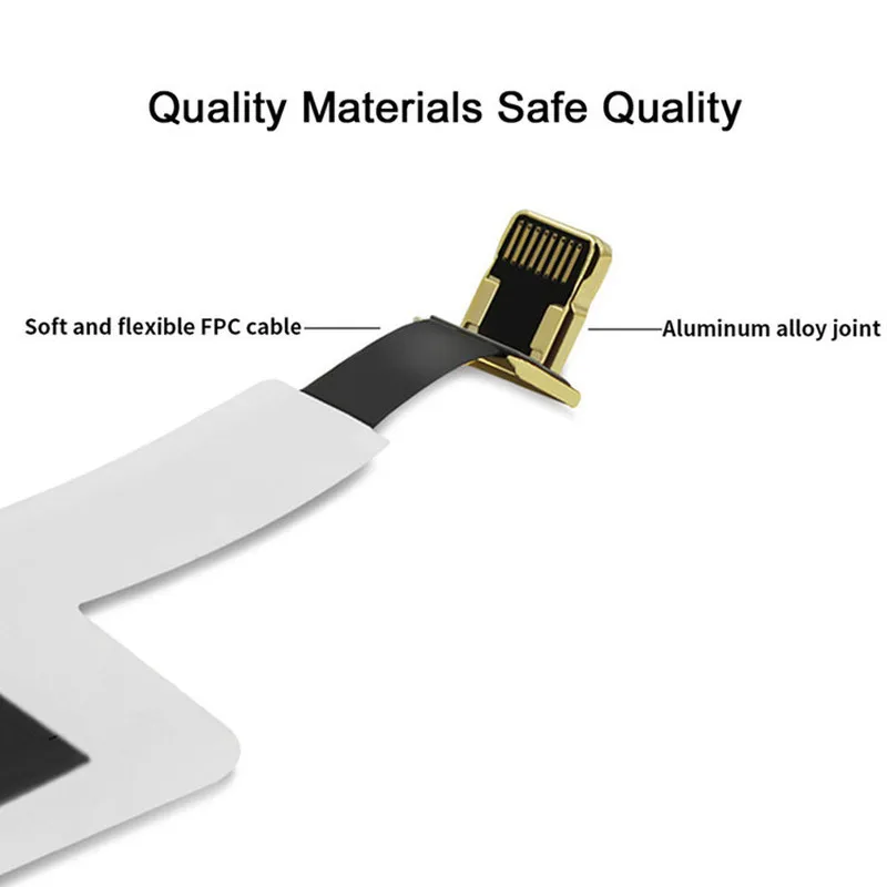 

New QI Wireless Charger Receiver Wireless Charging Pad Coil for Huaweip30 IPhone XR Type-C Samsung S10 LG G7 V30 HTC Xiaomi