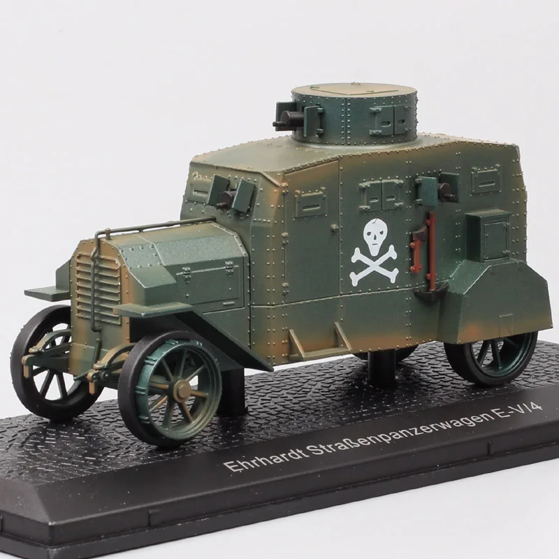 1:43 серии Atlas немецкие военные E-V/4 Ehrhardt БРОНИРОВАННЫЕ АВТОМОБИЛИ, грузовики танковые Diecasts и игрушечные машинки масштабные модели автомобиля Миниатюрные