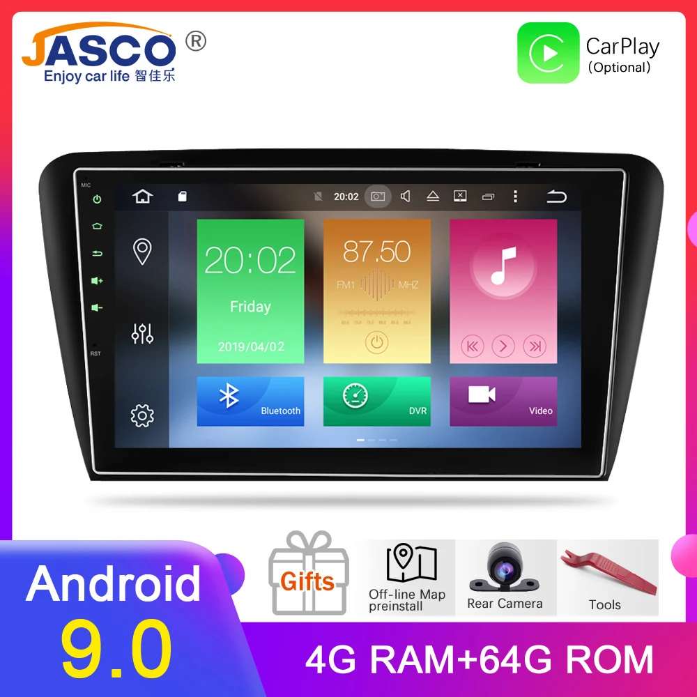 1" Автомобильный dvd-плеер на основе Android gps ГЛОНАСС навигация для Skoda Octavia A7 2013 Авто Радио RDS Аудио Видео Стерео