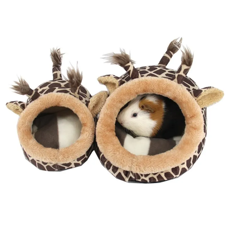 

Plush Pet House Guinea Pigs Hamsters Hedgehogs Rabbits Dutch Rats Super Warm High Quality Cute Warm Small Animal Bed Hamster