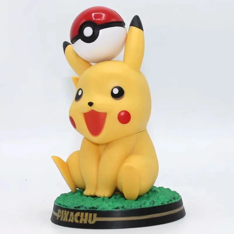 Фигурки покемонов тыкать мяч ГК Пикачу фигма карманная искусственная аниме