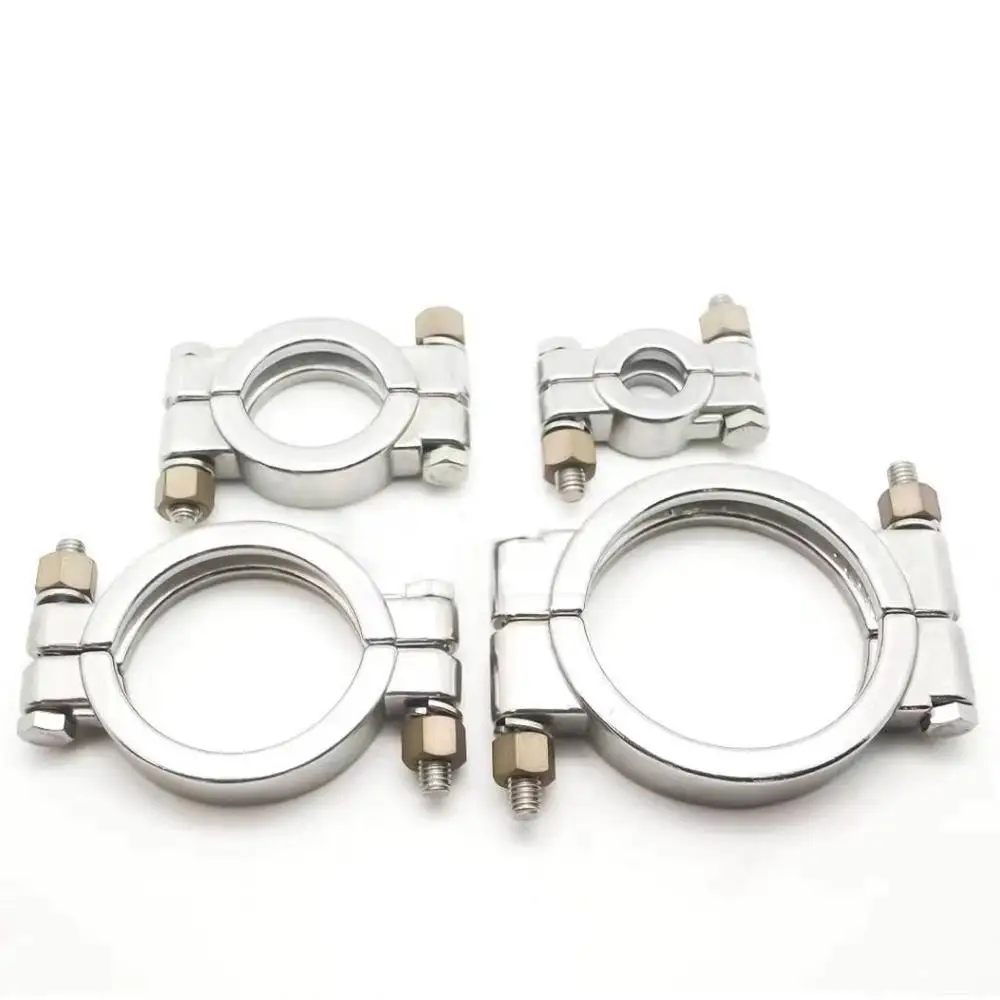 Металлический 3 &quotSS304 высококачественный зажим из нержавеющей стали санитарный