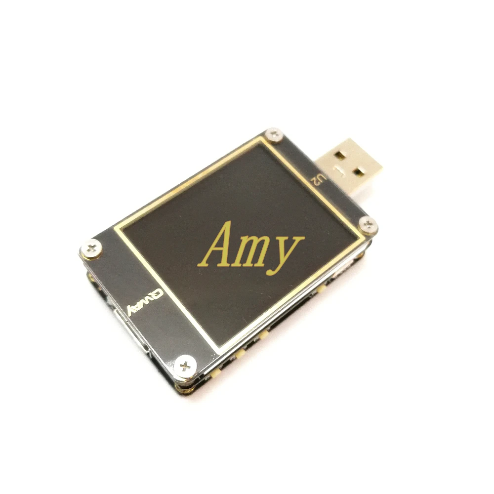

Qway-U2p current and voltage-meter USB tester QC4+ PD3.0 2.0PPS fast charge protocol capacity dimension