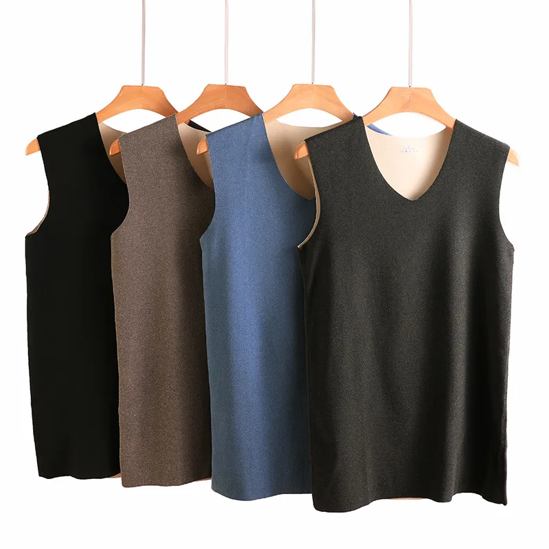 Теплый жилет для мужчин сохраняющее тепло нижнее белье зимний термо-формирующий