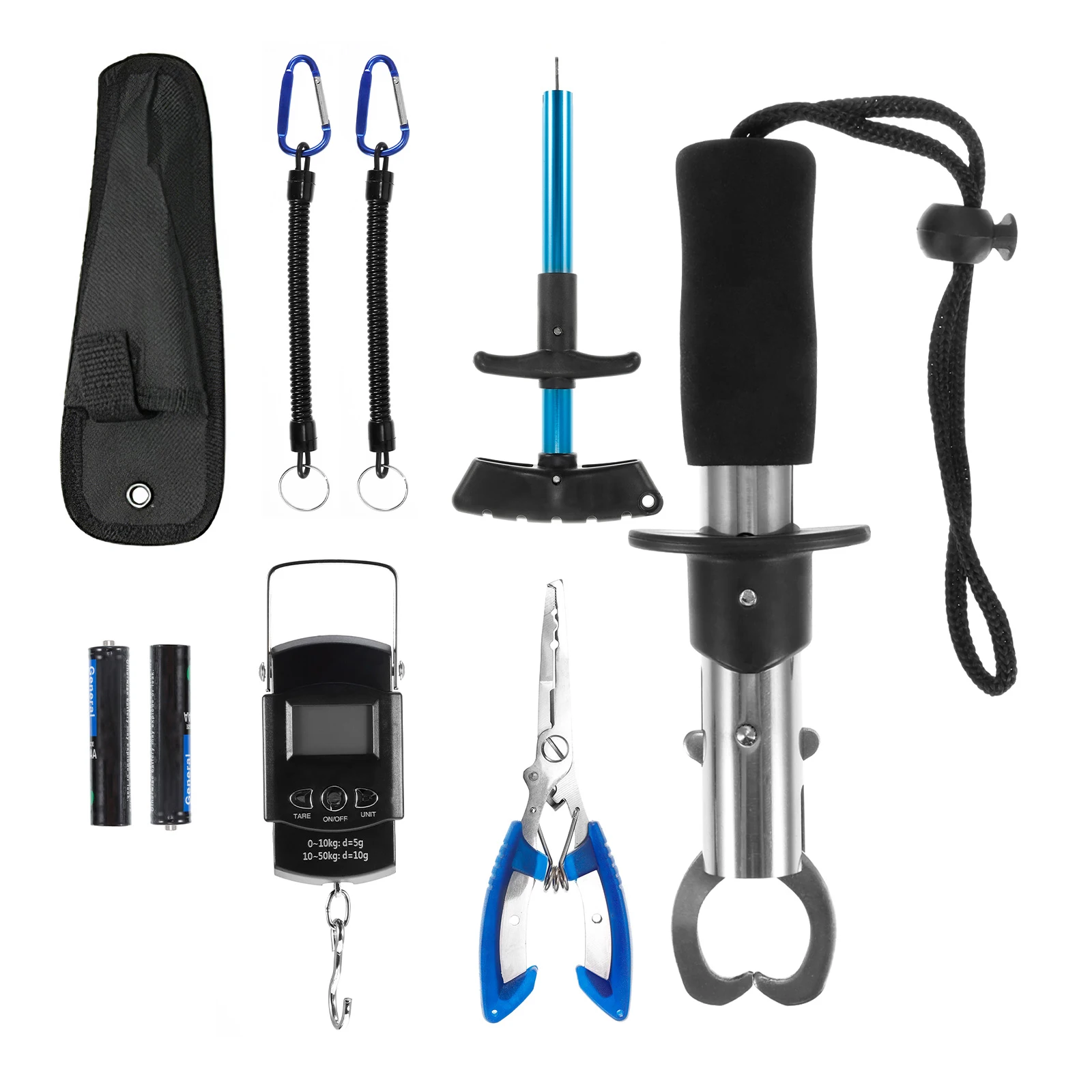 

Портативный набор для рыбалки, цифровые весы с подсветкой, электронные карманные весы для рыбалки, набор для удаления рыболовных крючков