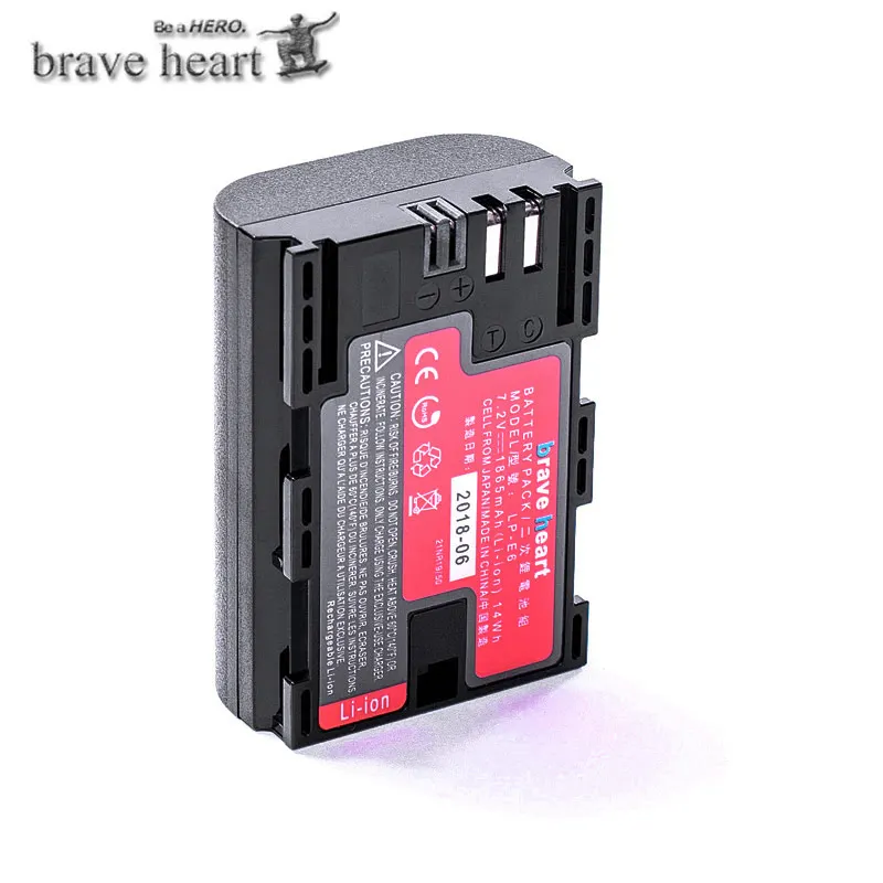 Bateria LPE6 LP-E6 LP E6 E6N LPE6N LP-E6N батарея для камеры Япония Sanyo батарея для Canon EOS 5DS R 5D Mark II 5D 6D 7D 80D