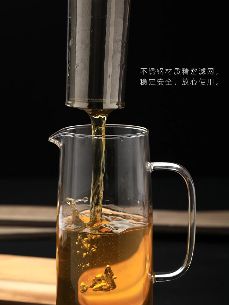 

Borosilicate Glass Portable Filter Coffee Pot Clear Milk Pot Hand Drip Coffee Maker Manual Espresso Cafeteira Coffeeware AH50CP