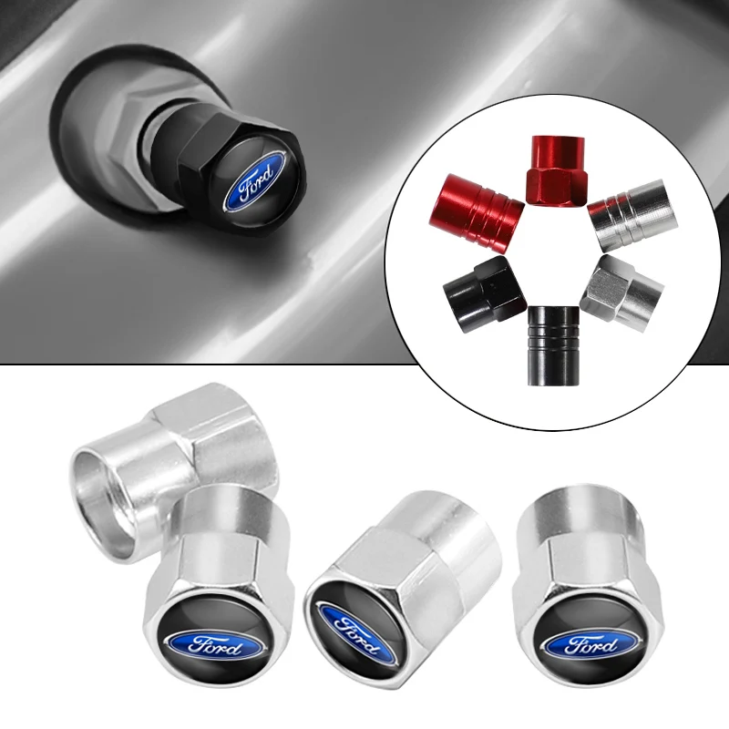Колпачки клапанов для автомобильных шин алюминиевые колпачки воздушных Ford Focus