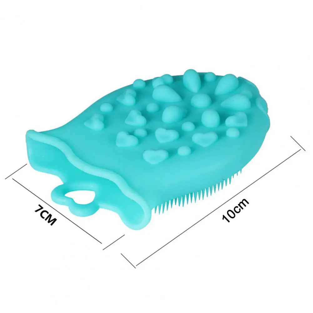 Щетка для шампуня хорошо тянется отшелушивающий массажный эффект Детская