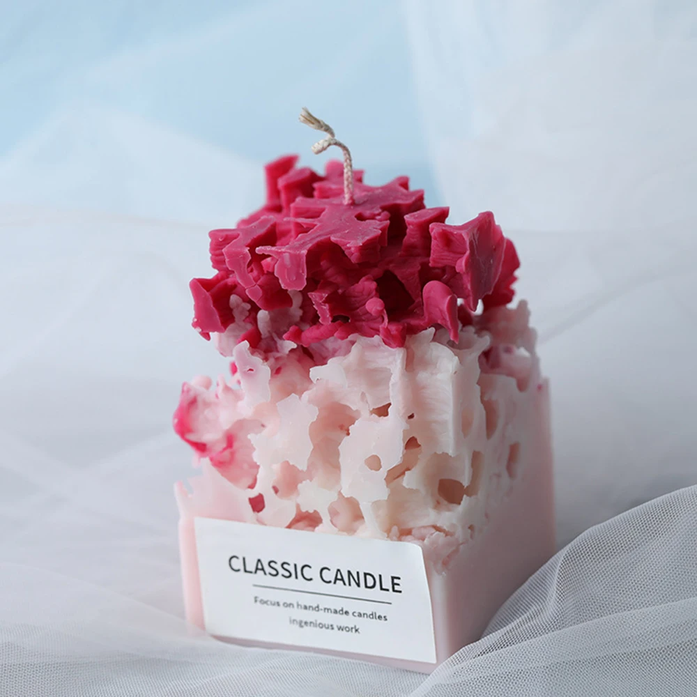 

Square Candle Mould Acrylic Plastic Mould Aromatherapy Cave Craft Candle Diy Material Plastic Mould Fondant Cake Plaster Mold