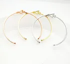 Треугольник Шарм браслеты комплект из модных женских браслет серебро для девочек вечерние Роскошные Ювелирные изделия Подарки