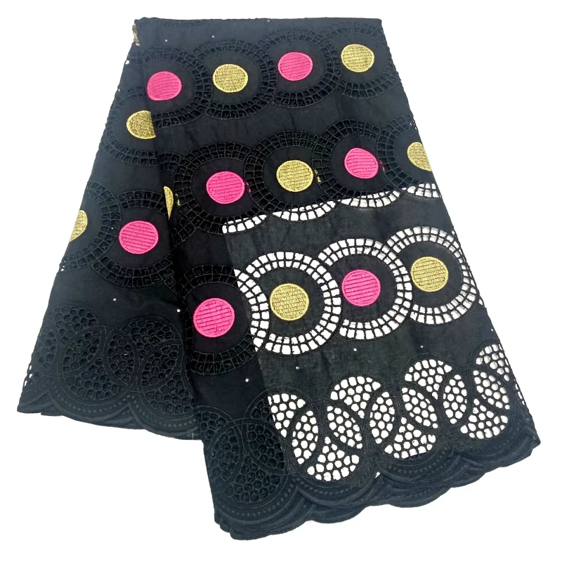 

Black african lace fabric 2020 high quality lace Swiss Voile Lace in Switzerland