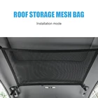 Сумка для сетчатый мешок для хранения на крышу автомобиля, Универсальный Регулируемый карман для хранения мелочей, 8 кг
