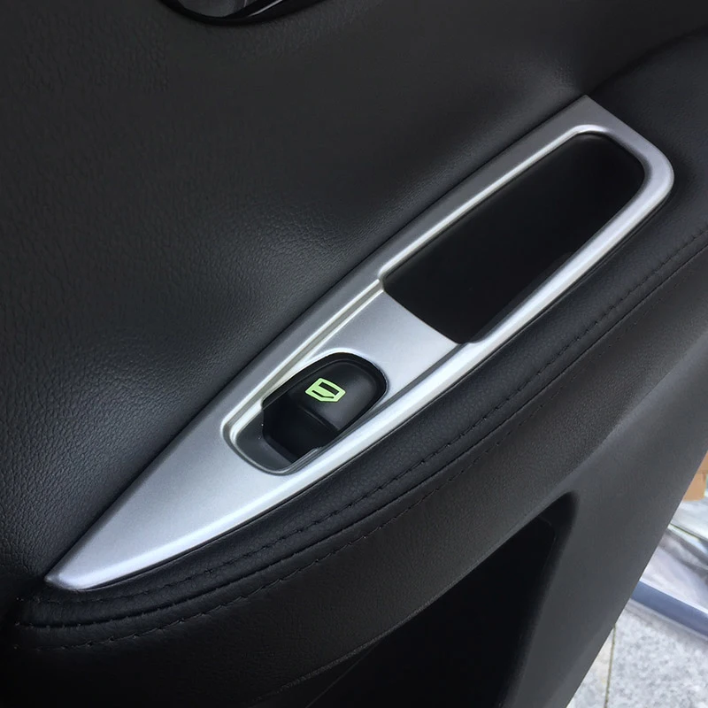 Для Nissan Qashqai 2014 2015 2016 2017 автомобильный Стайлинг ABS хром подлокотник дверь окно