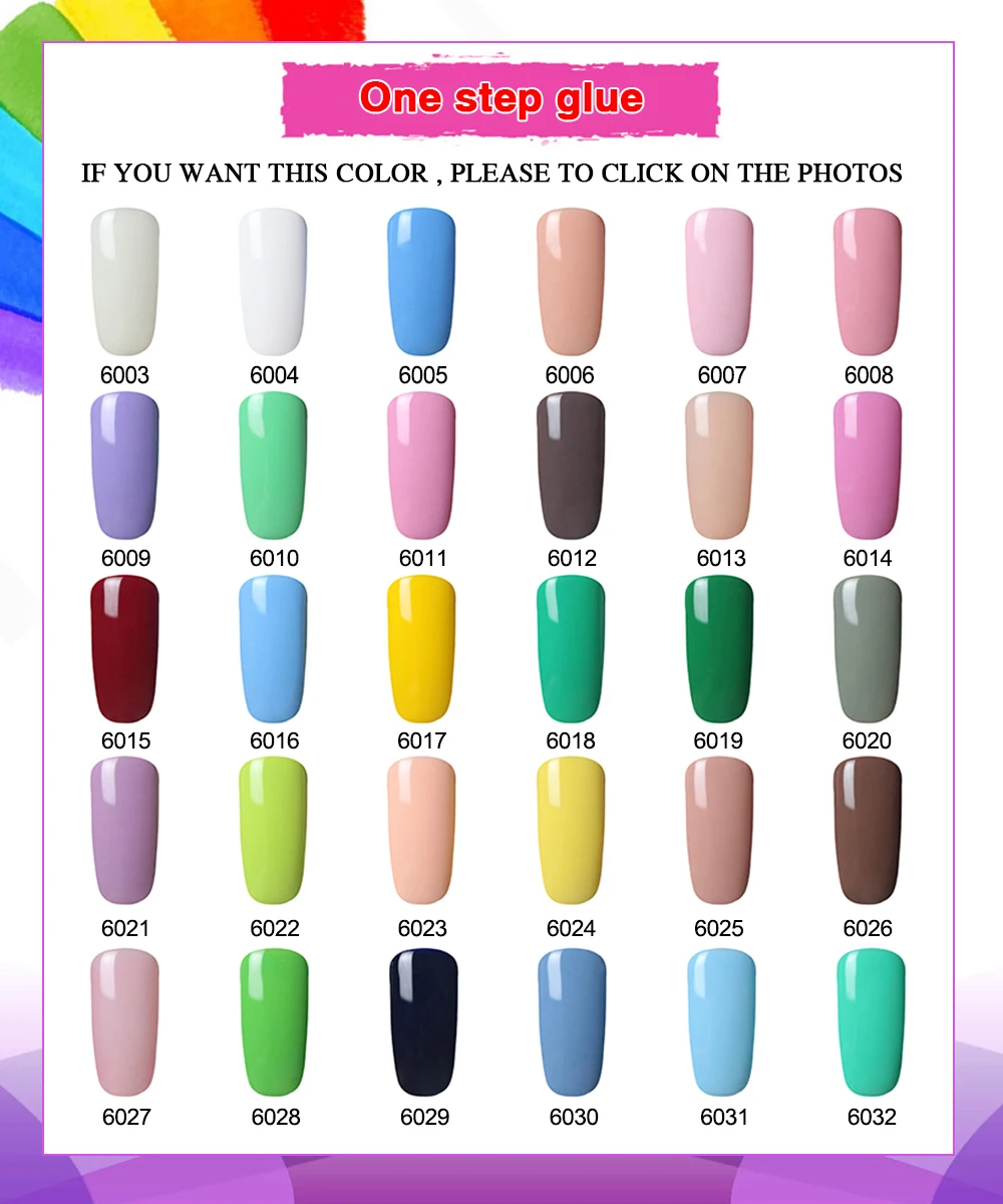 CLAVUZ 10 мл Один Шаг Гель лак для ногтей без необходимости основа верхнее покрытие
