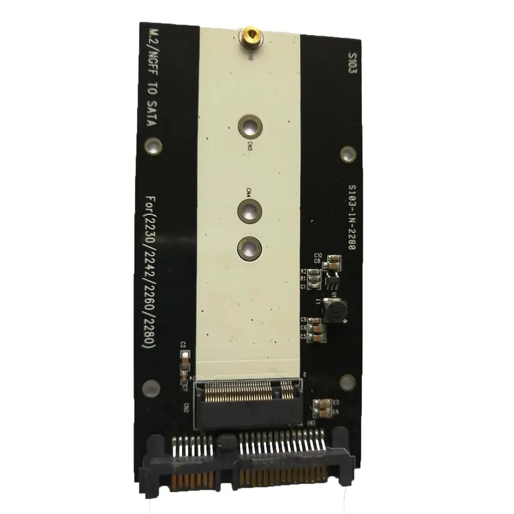 M.2 NGFF в SATA III SSD твердотельный накопитель карта расширения с поддержкой 2230/2242/2260/2280