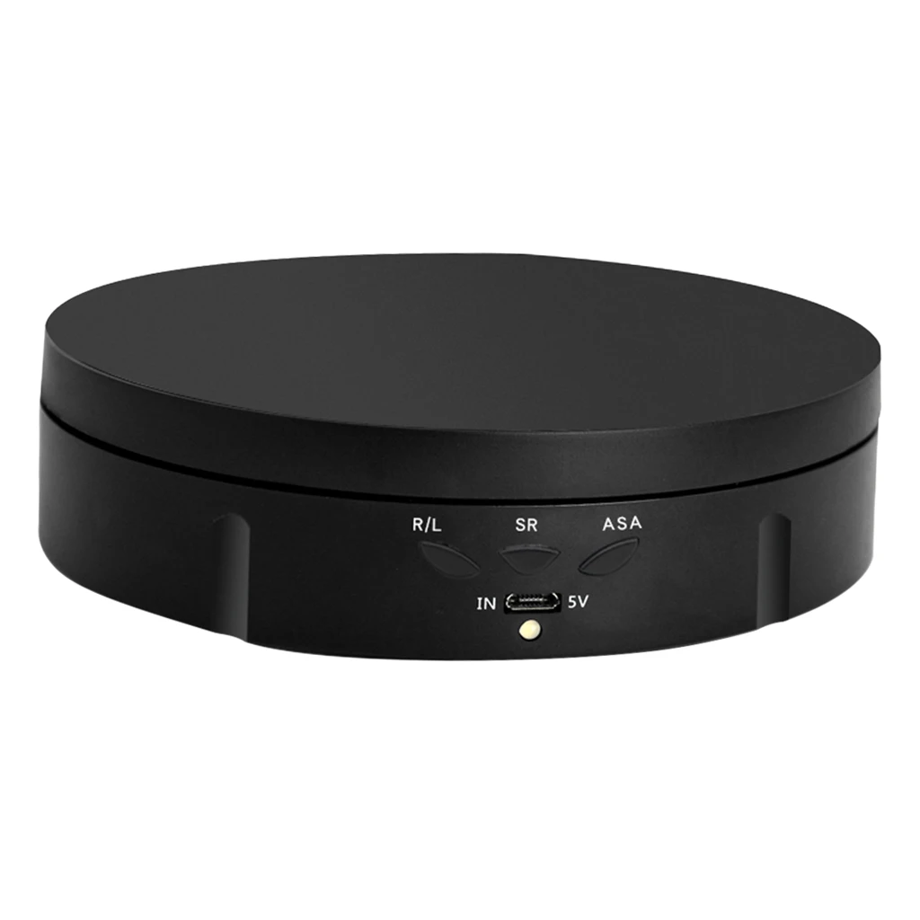 360 Degree Electric Rotating Turntable for Photography Automatic Revolving Platform Watch Bag Jewelry Shoes | Инструменты