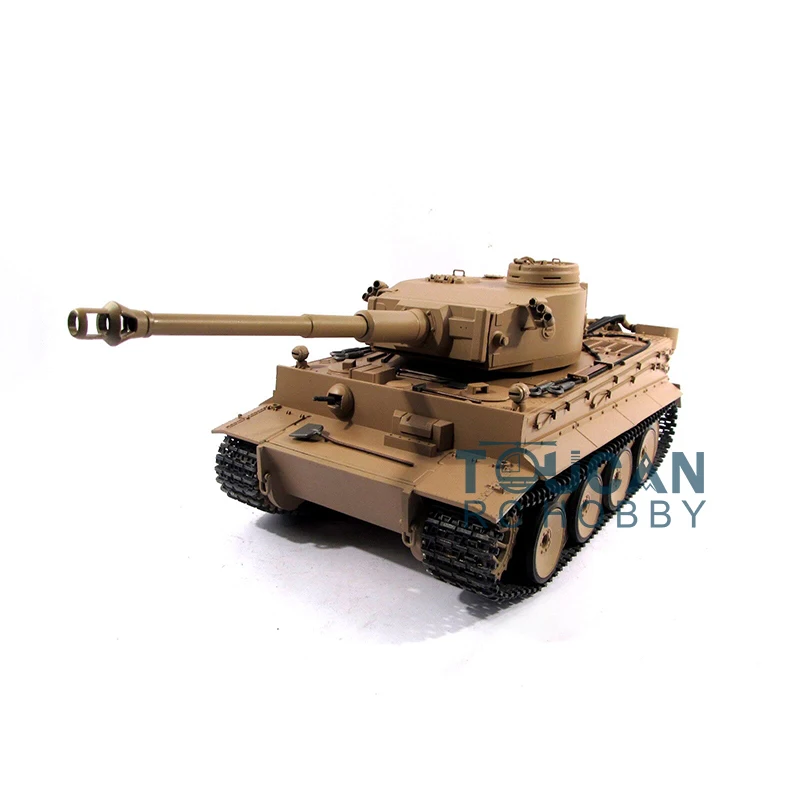100% металлический Mato 1/16 Tiger I RC Tank KIT Модель инфракрасный корпус желтый 1220 TH00648|rc tank